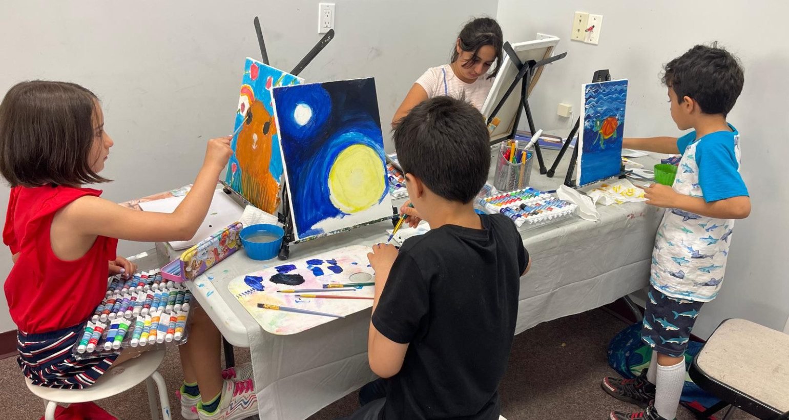 Drawing and Painting Class (Ages 6-8)