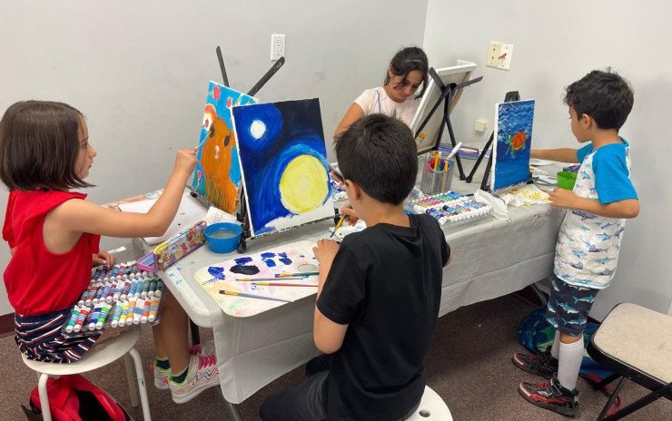Drawing and Painting Class (Ages 6-8)