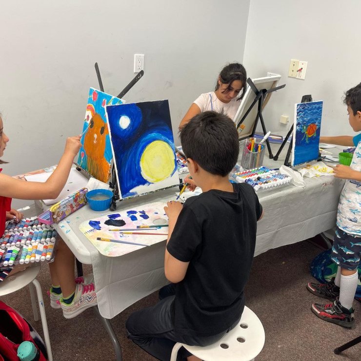 Drawing and Painting Class (Ages 6-8)