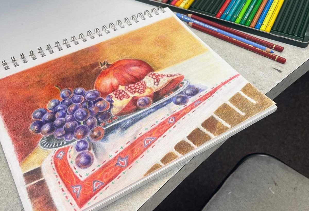 Colored Pencil Painting Class (Adults +16)