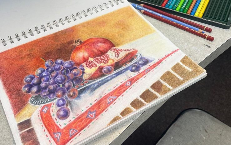 Colored Pencil Painting Class (Adults +16)