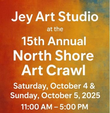 Jey Art Studio at the 15th Annual North Shore Art Crawl