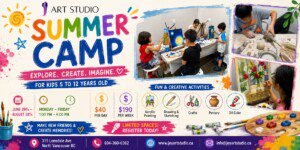 Summer Art Camp for Kids (Ages 5–12)