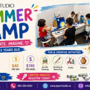 Summer Art Camp for Kids (Ages 5–12)