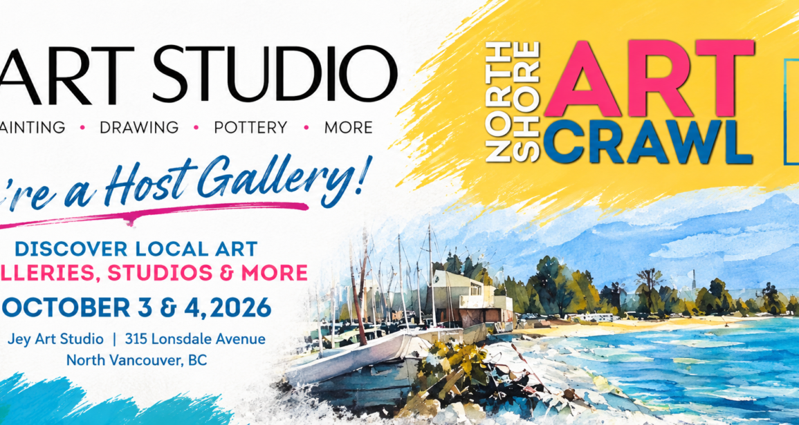 North Shore Art Crawl back to Jey Art Studio for the second year!
