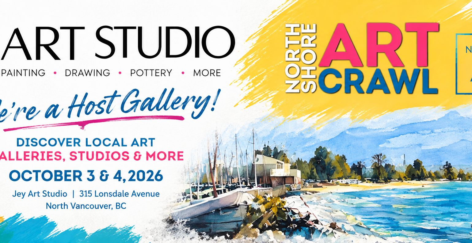 North Shore Art Crawl back to Jey Art Studio for the second year!
